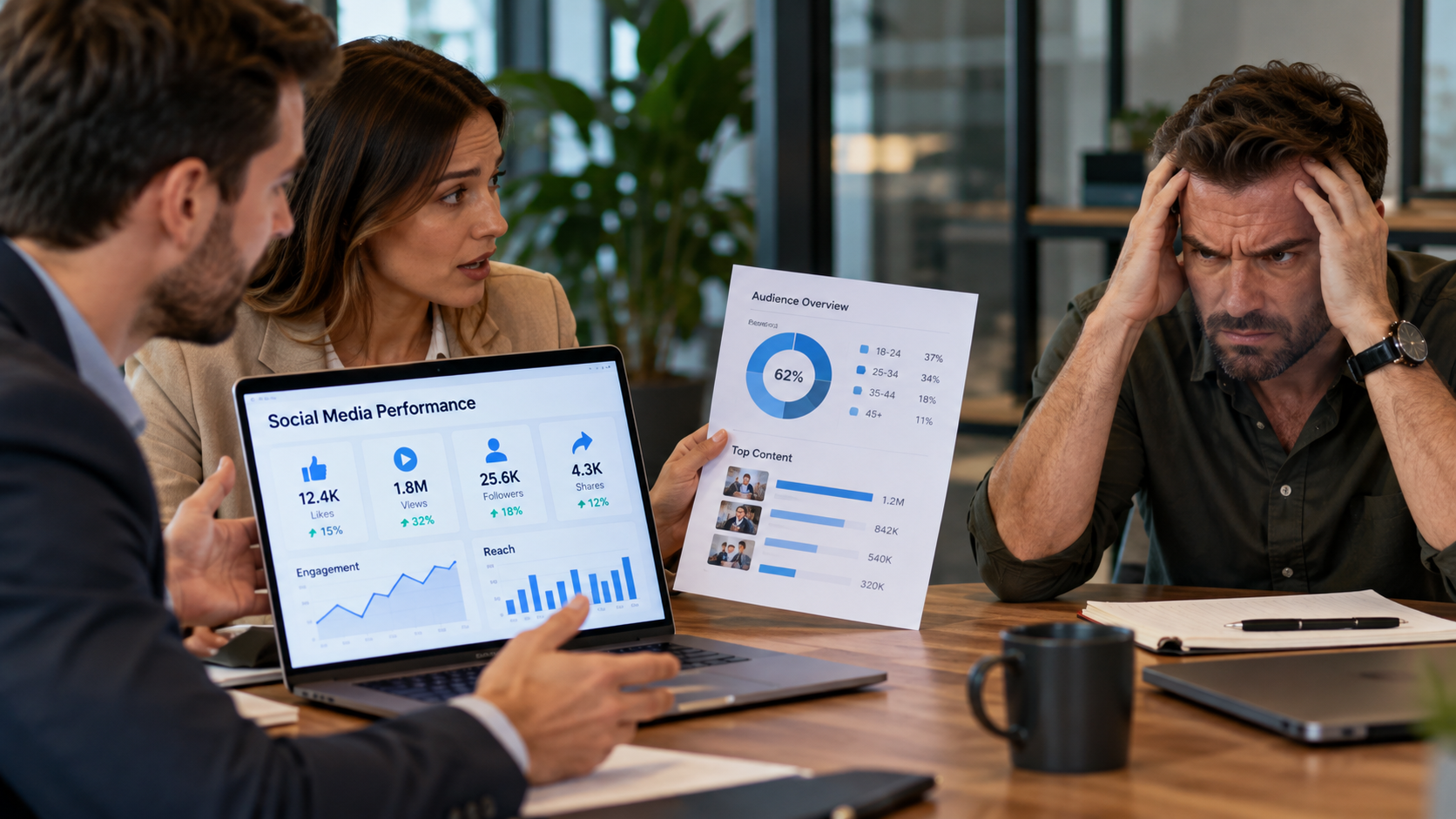 Report marketing di una agenzia generica