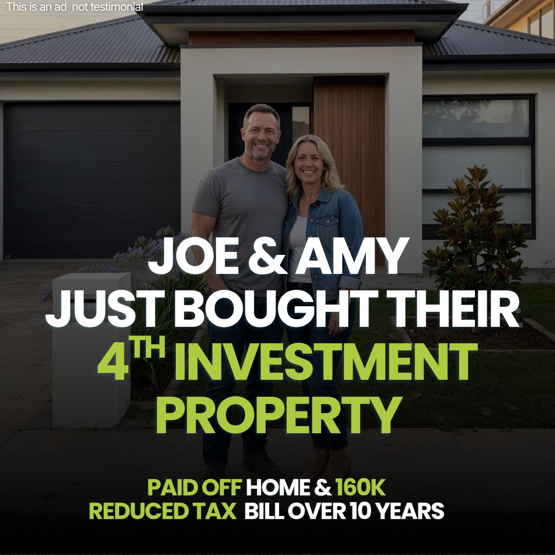 Illustrative scenario: Joe and Amy bought their fourth investment property and paid off their home