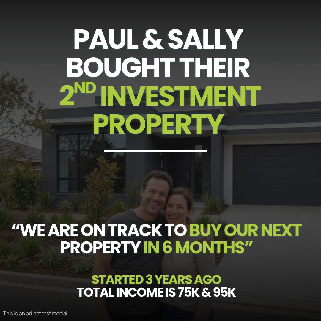 Illustrative scenario: Paul and Sally bought their second investment property on incomes of 75k and 95k