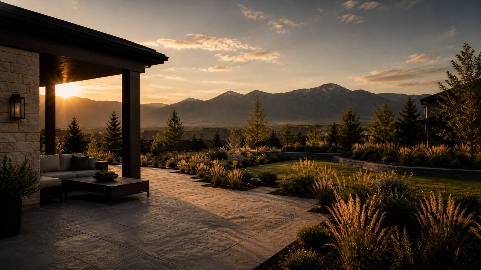 Residential shingle roof