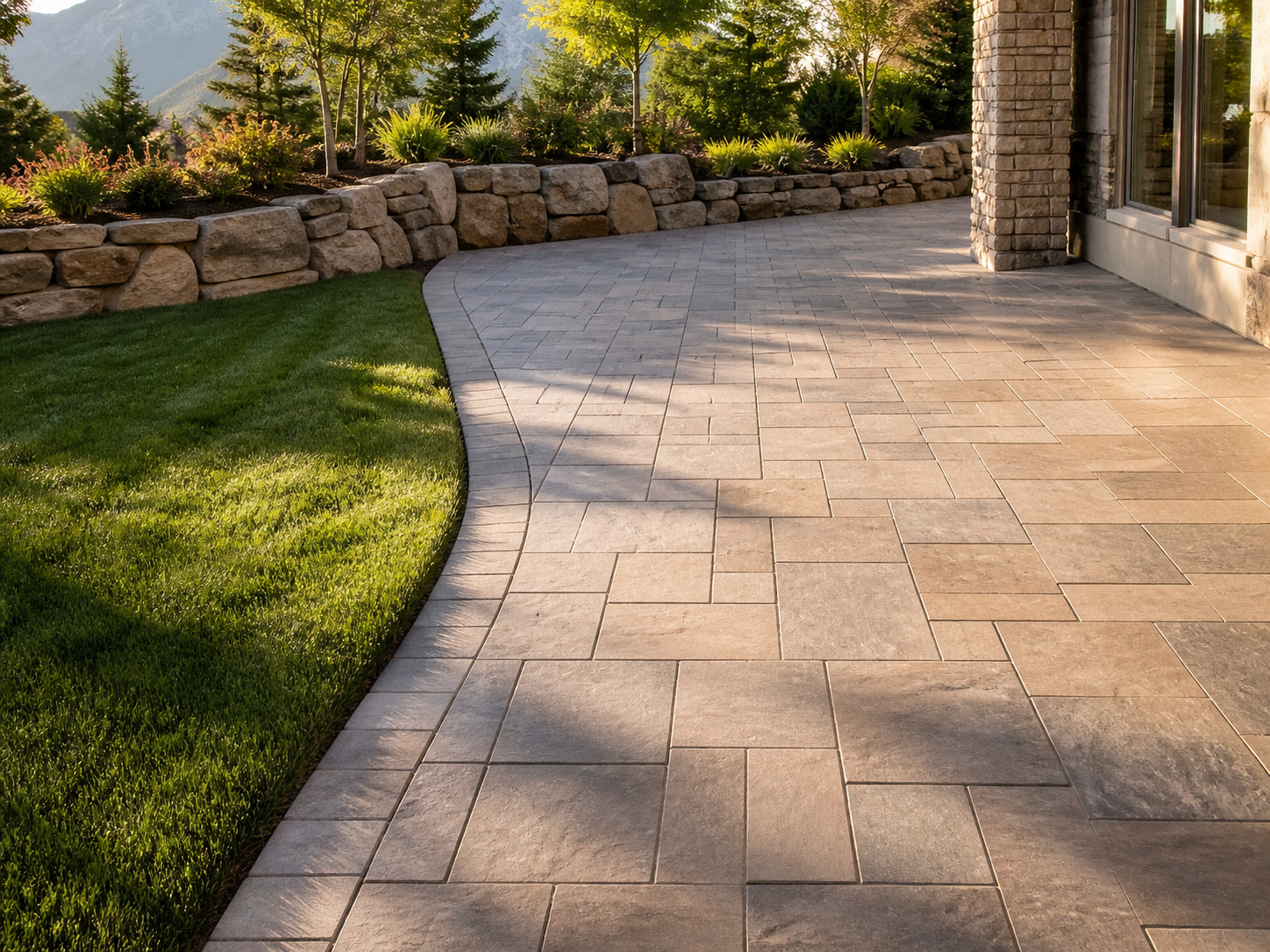 Concrete patio and hardscape Utah