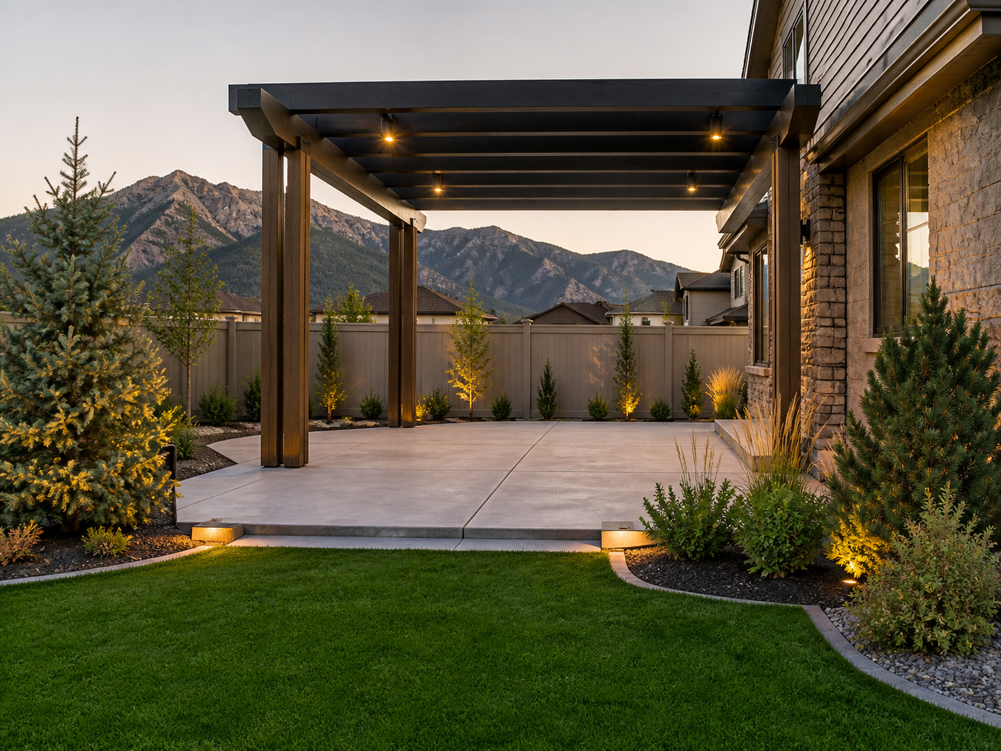Recent Soleo Home landscape project