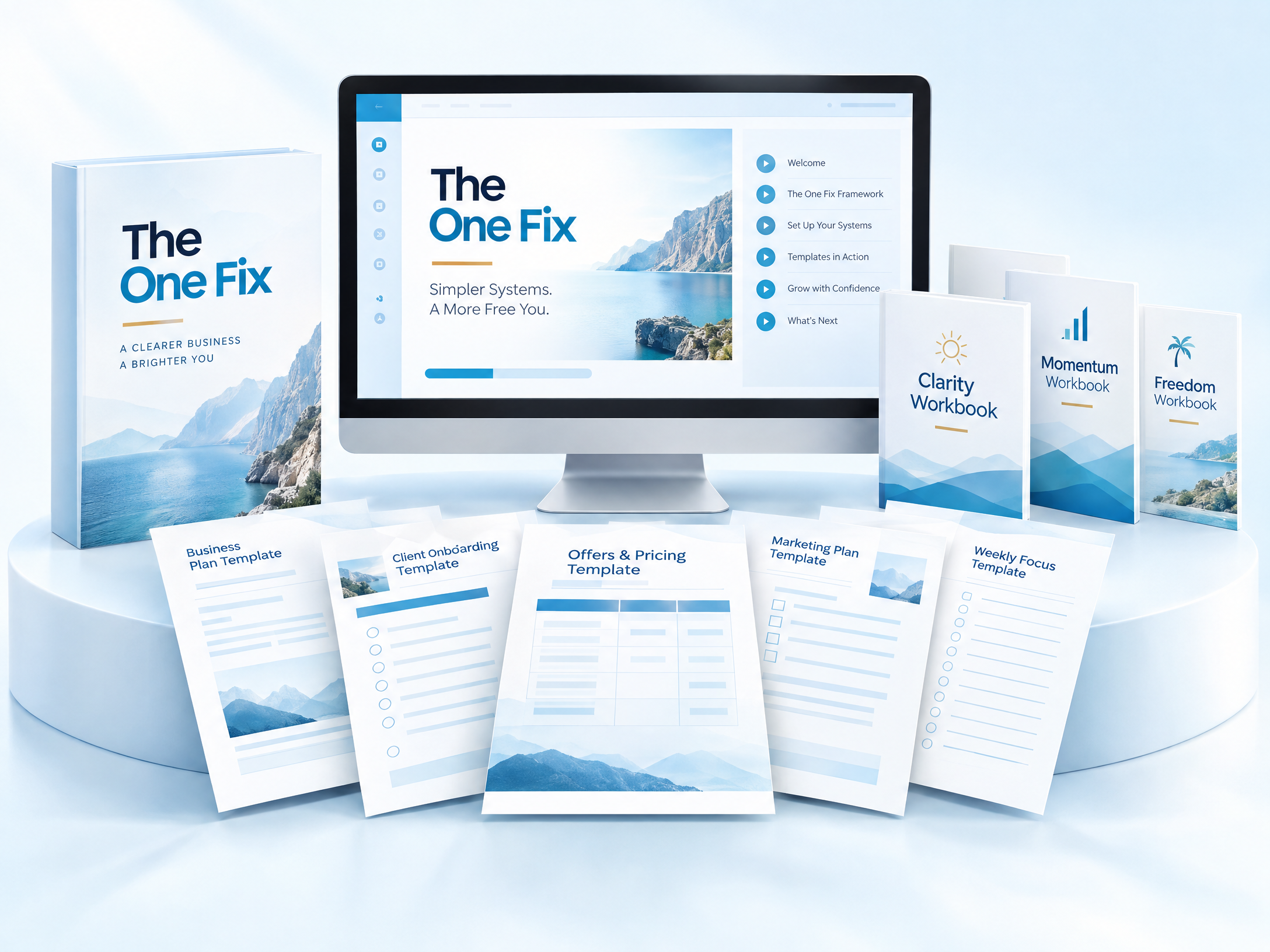 The One Fix product bundle