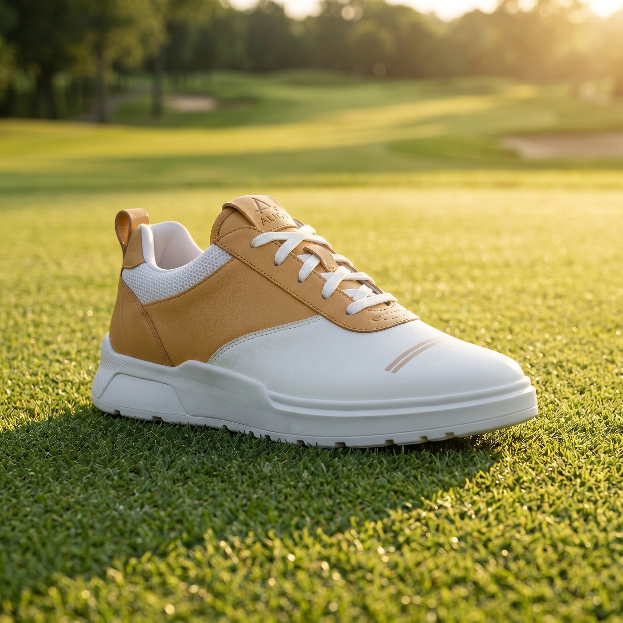 Align golf shoe — lifestyle shot on grass