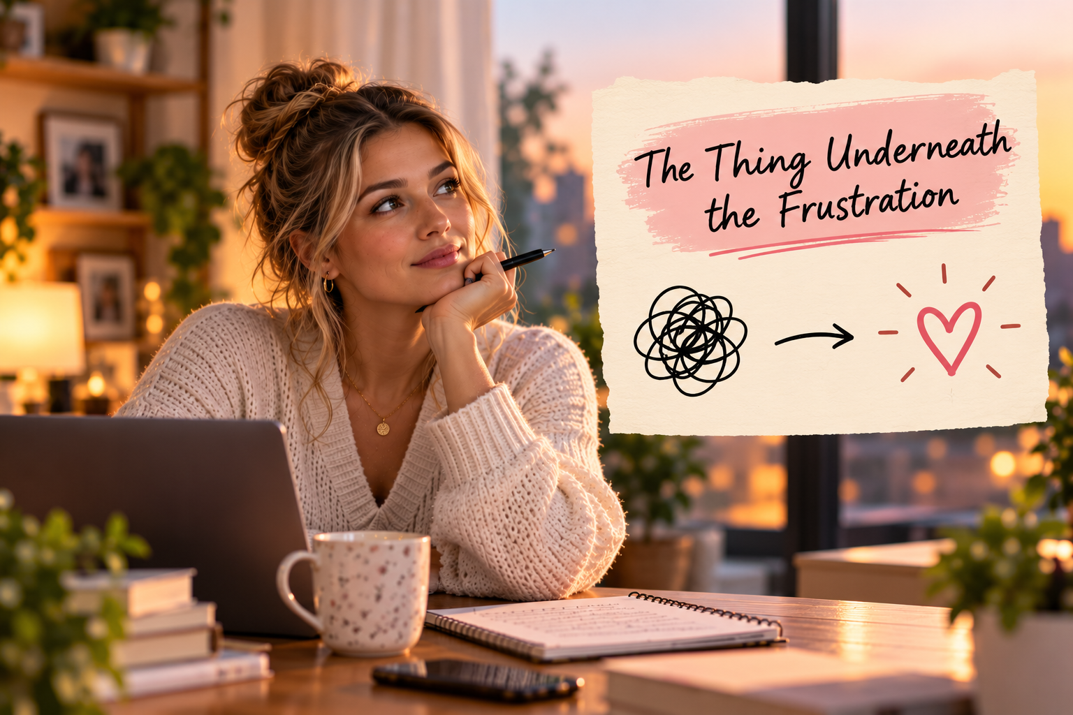 Reflection on underlying frustration
