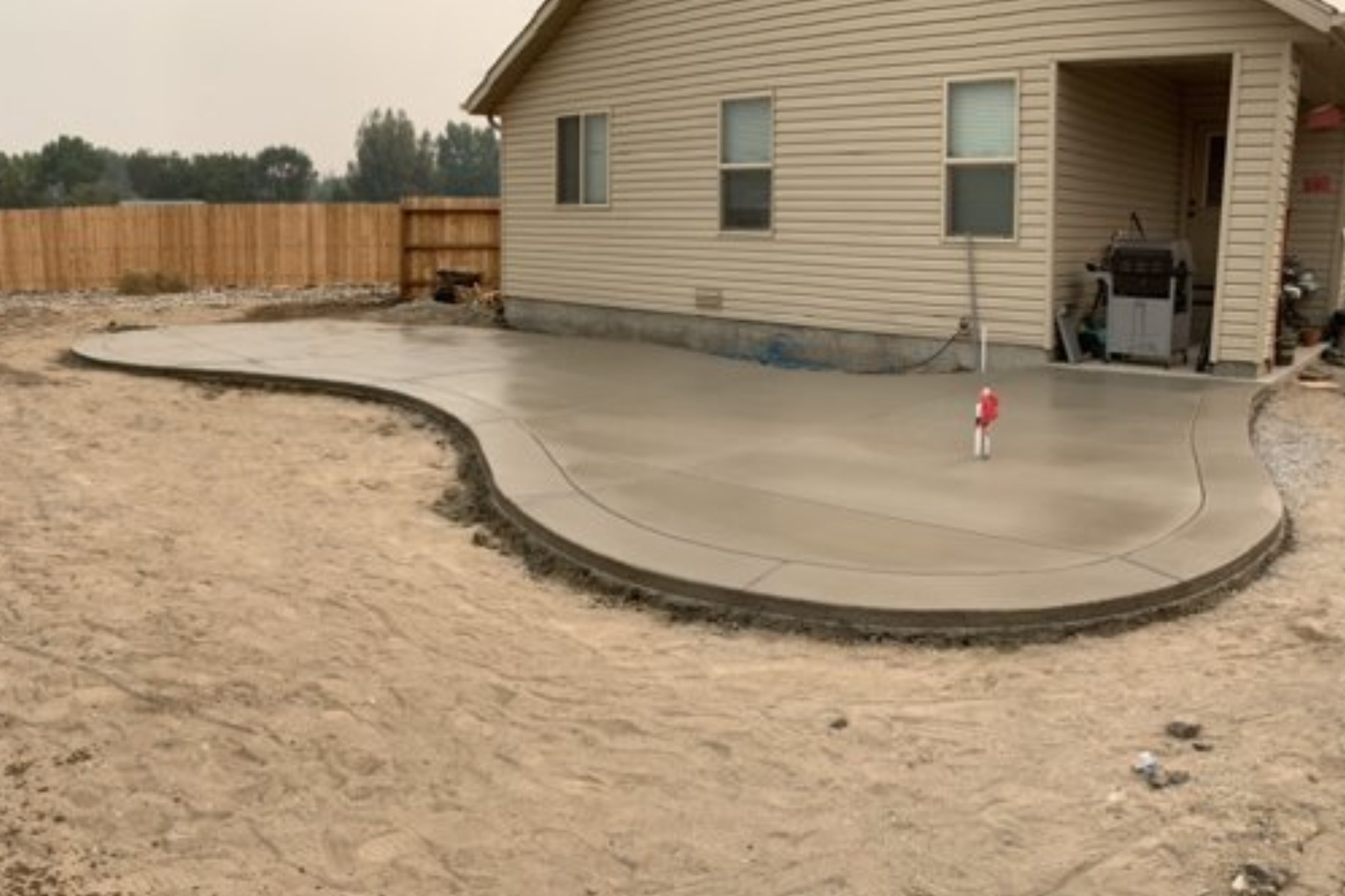 Concrete Stamped Longhorn Concrete Nevada's Best Concrete Services