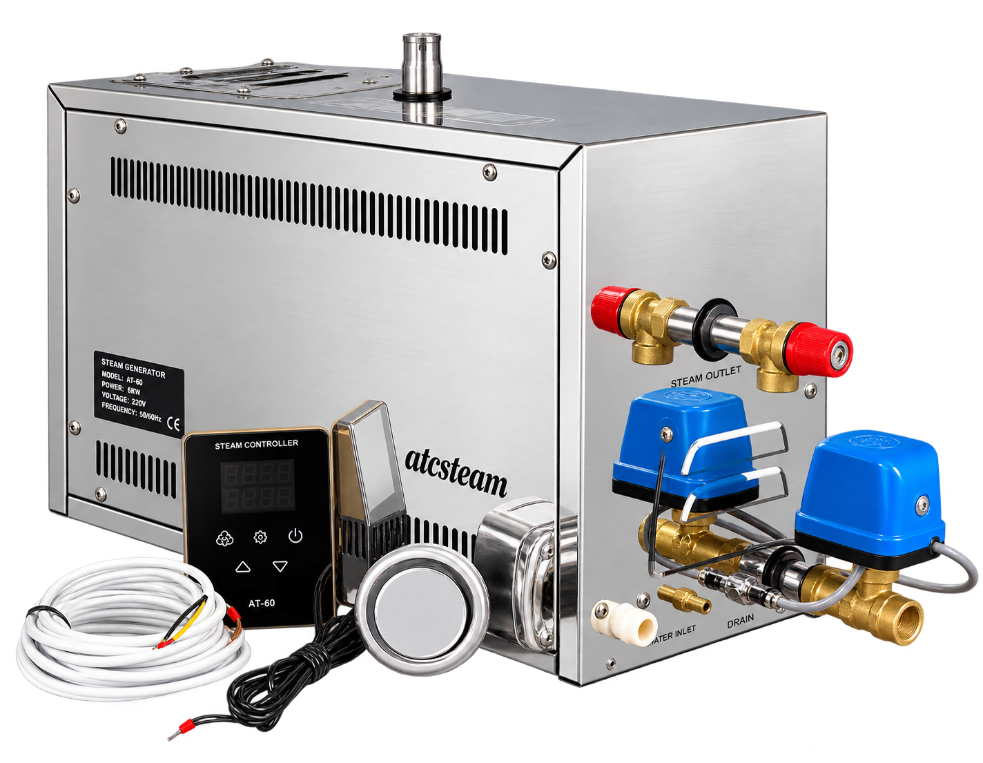 Generador de vapor ATC 6 kW a 18 kW