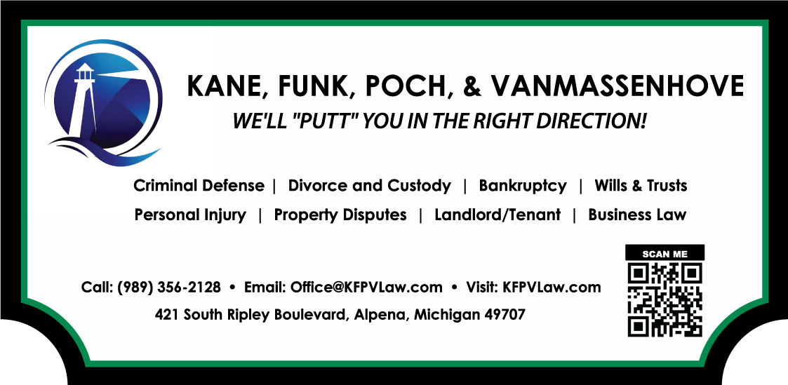 Kane Funk and Poch P.C. sign