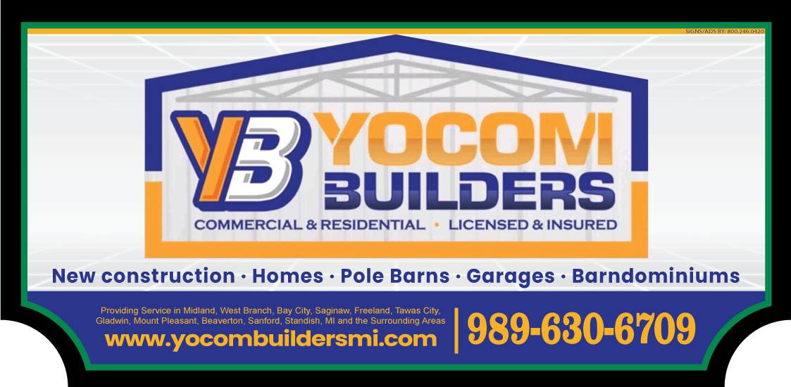 Yocom Builders L.L.C sign