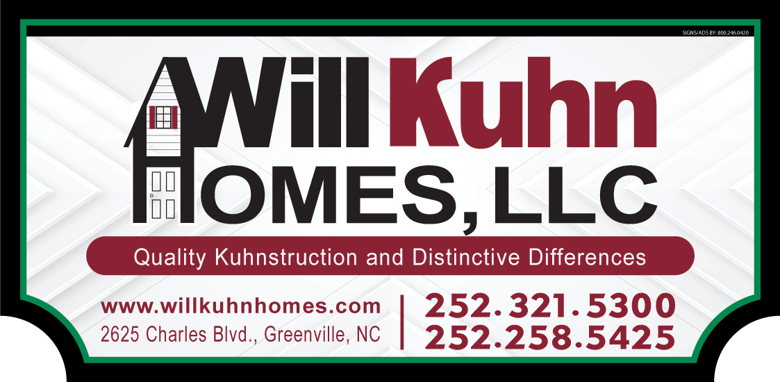 Will Kuhn Homes, LLC sign