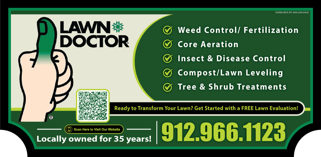 Lawn Doctor sign