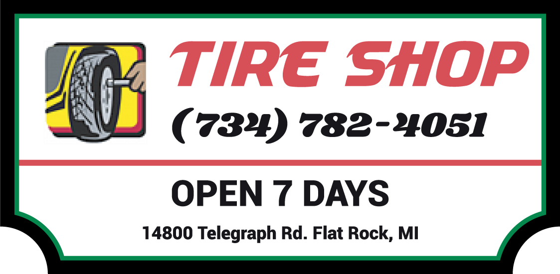  Tire Shop sign