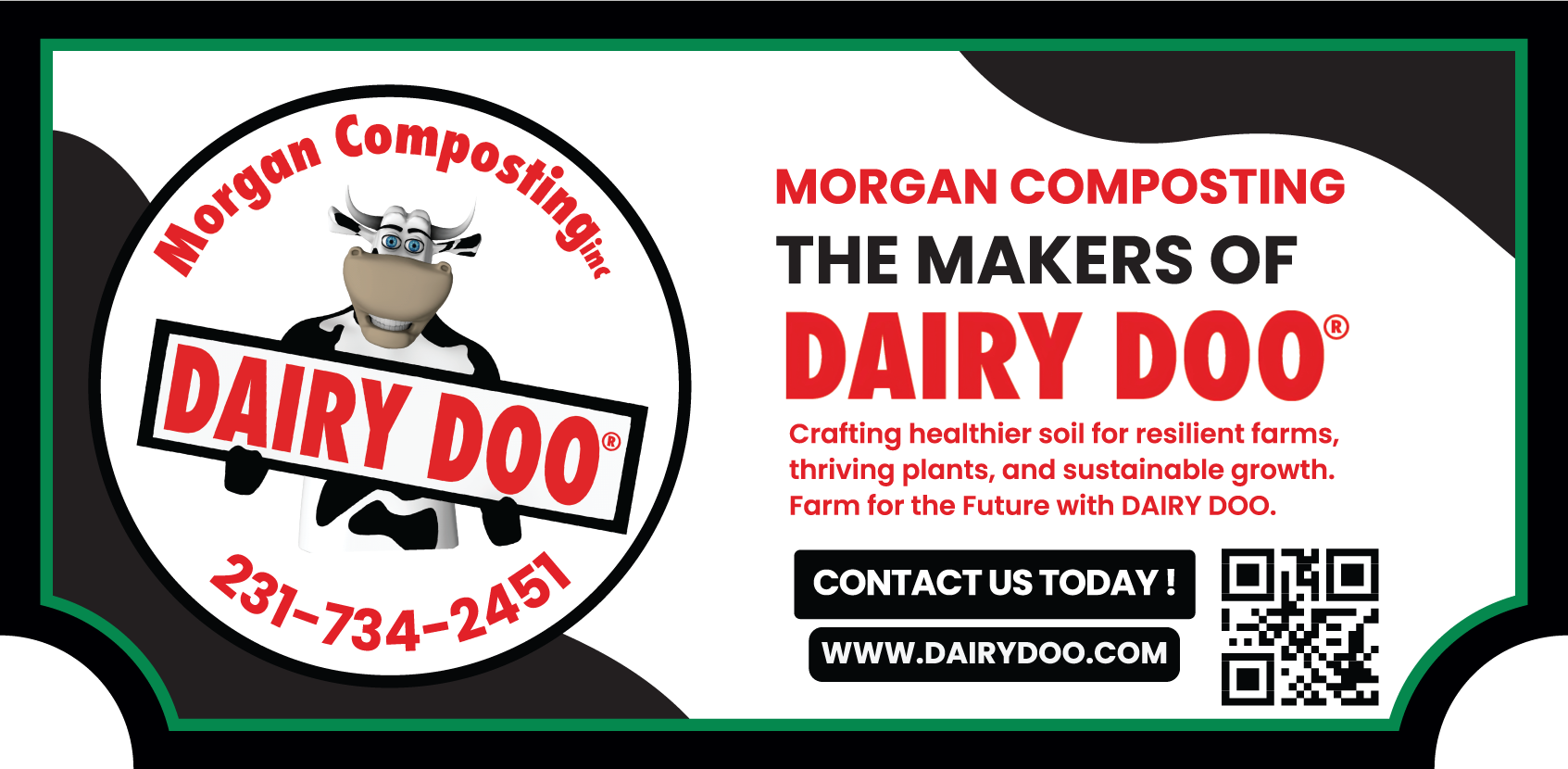 Morgan Composting Inc sign