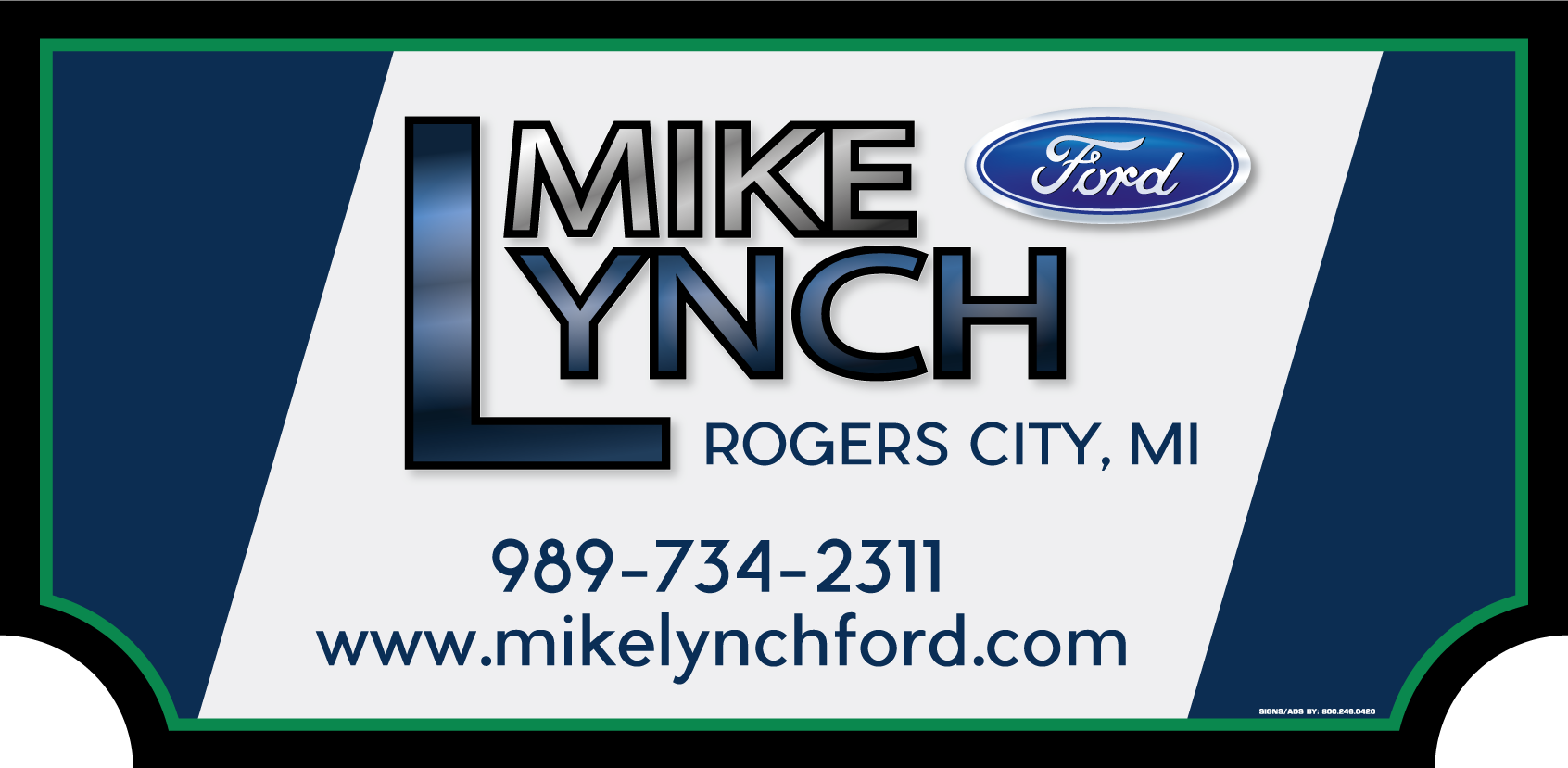 Mike Lynch Inc sign