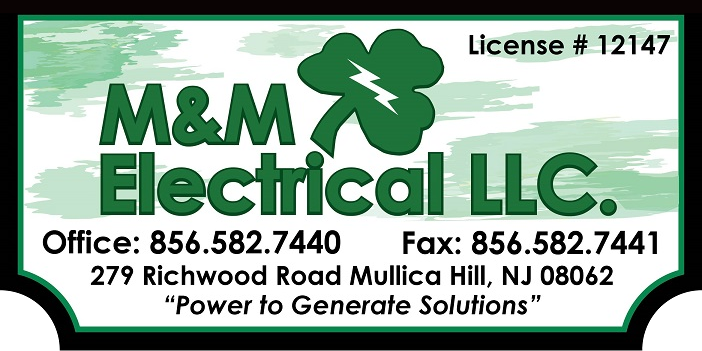 M & M Electrical LLC sign