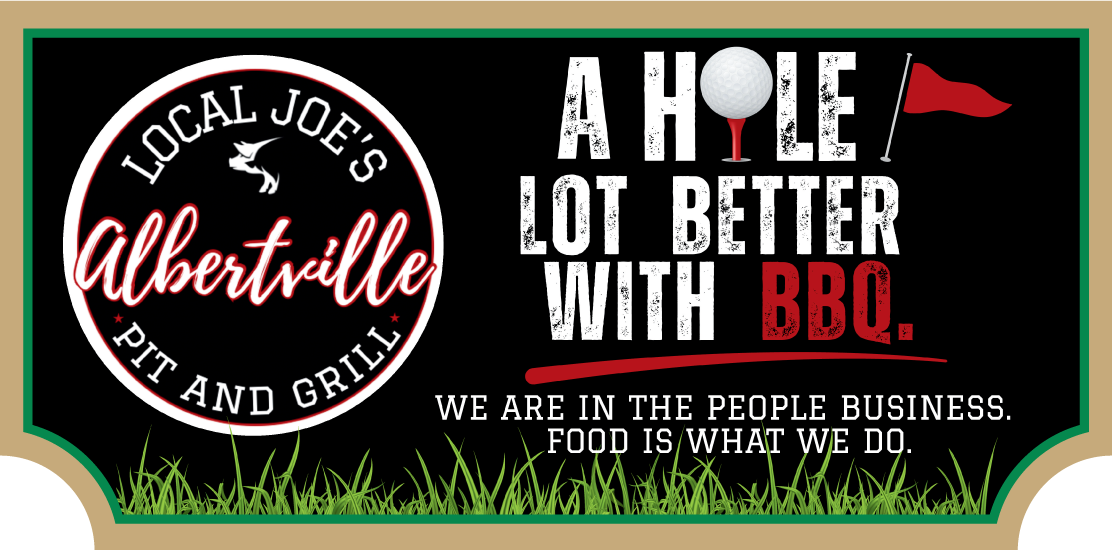 Local Joe's at Albertville sign