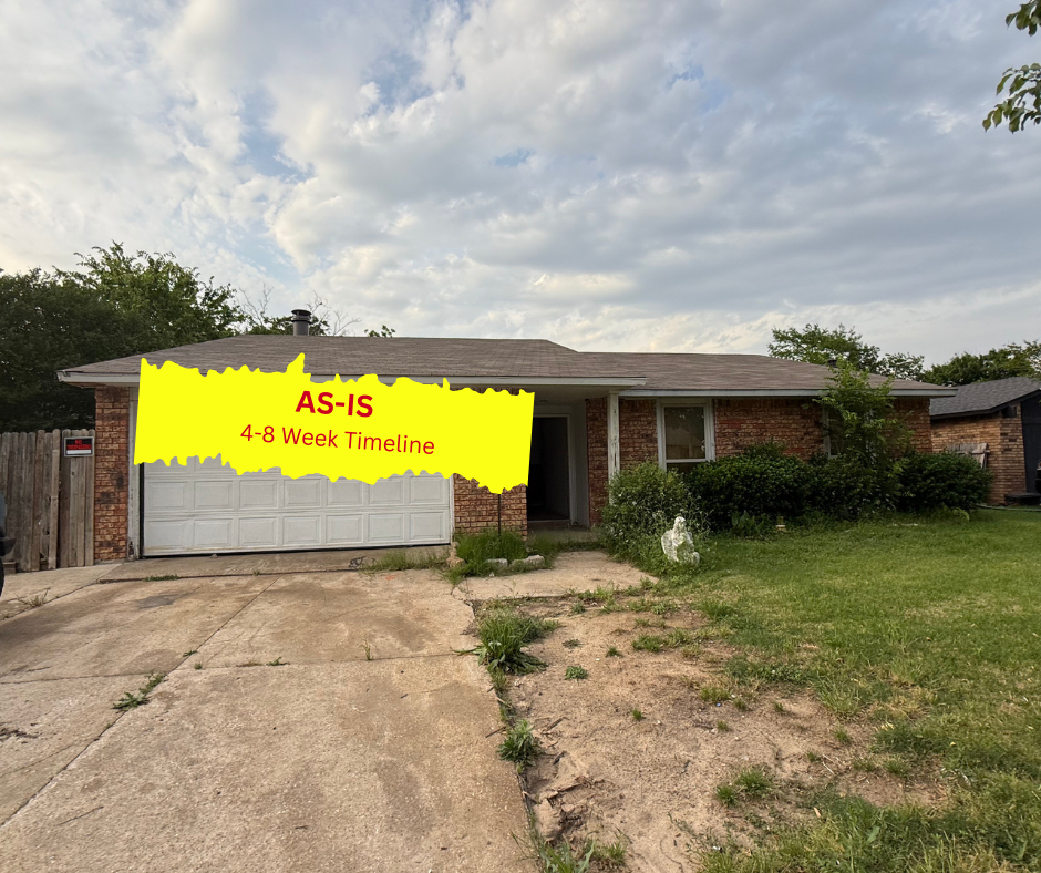 As-is listing with realtor