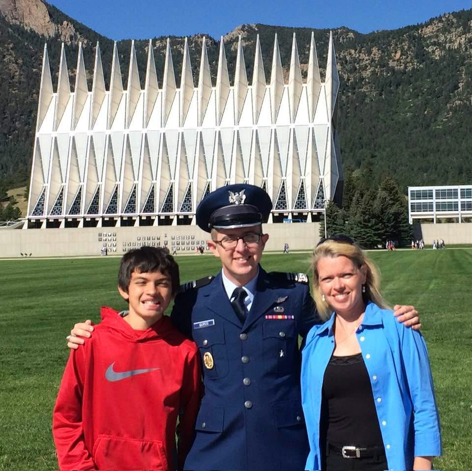 Sasha at USAFA