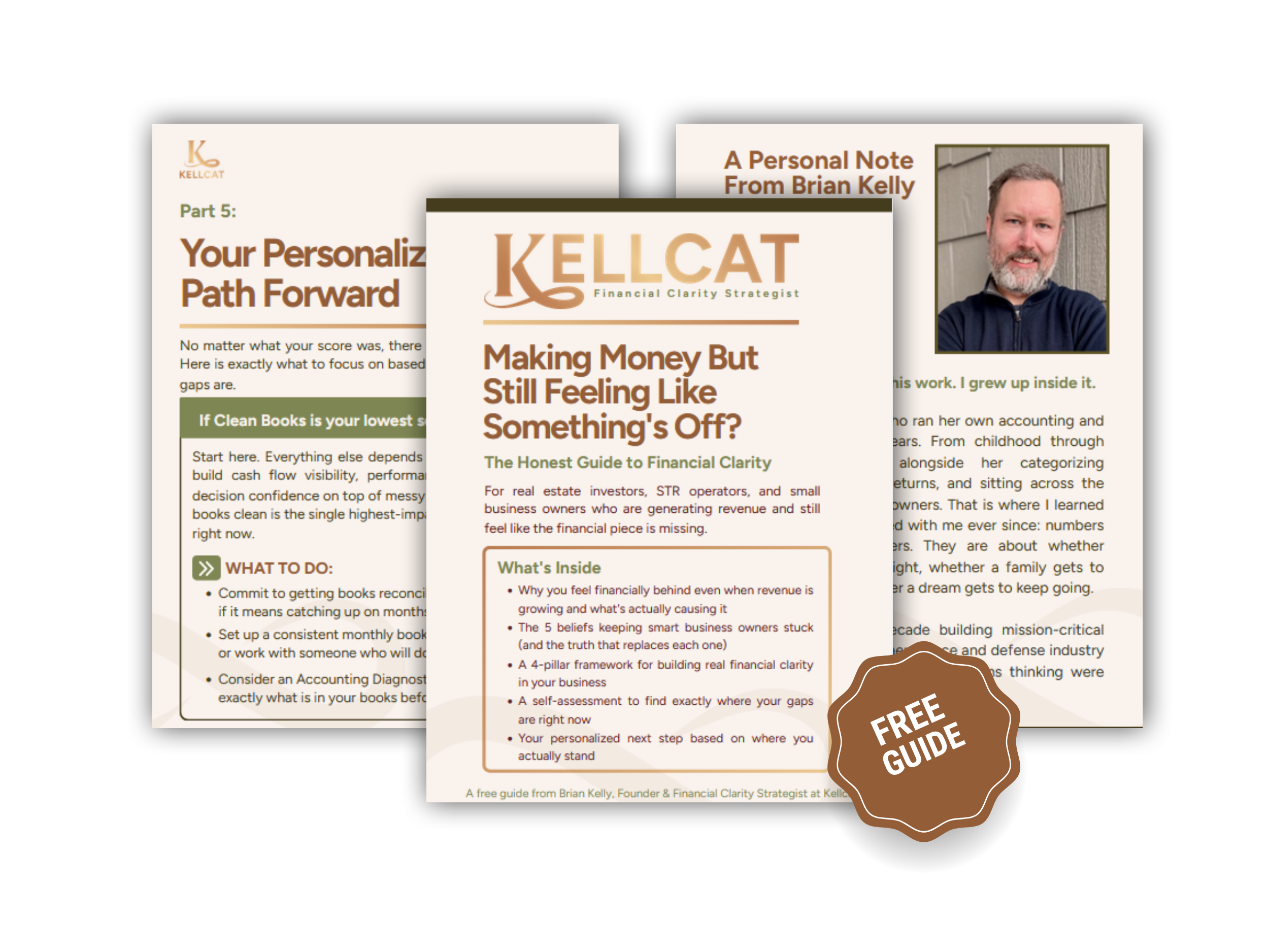 The Honest Guide to Financial Clarity — free PDF guide from Kellcat