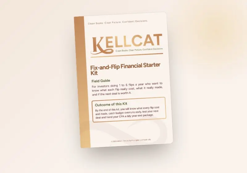 Fix-and-Flip Financial Starter Kit cover