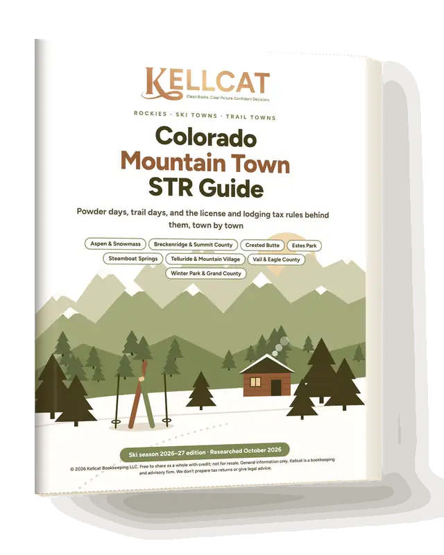 Cover of the Kellcat Colorado Mountain Town STR Guide
