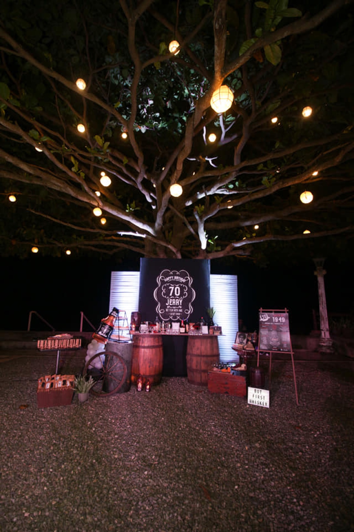 A celebration at Praia