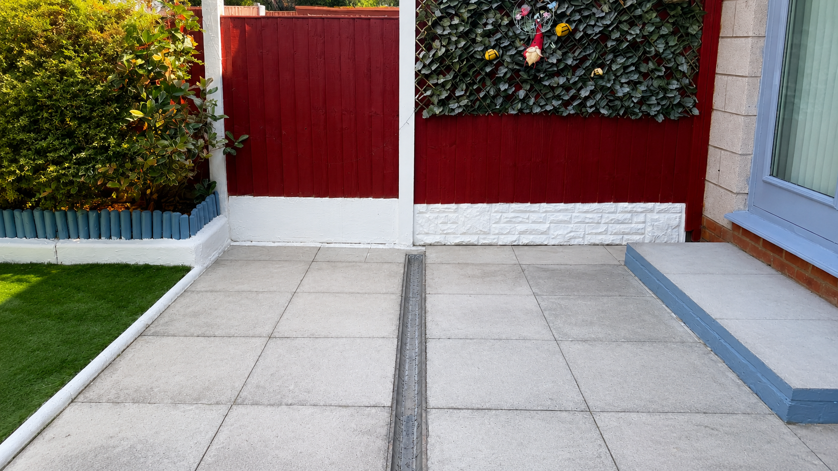 Outdoor clearance before and after in Liverpool