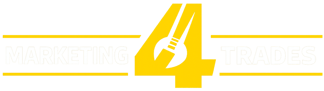 Logo Marketing4Trades by Chilled Yellow Bird
