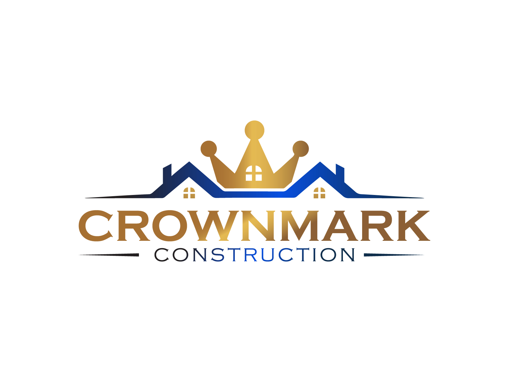 CrownMark Construction logo