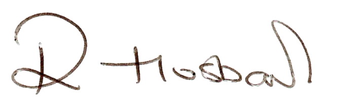 Rob Husbands Signature