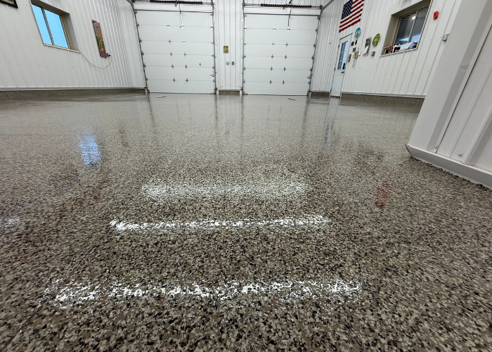 polyaspartic floor fort wayne
