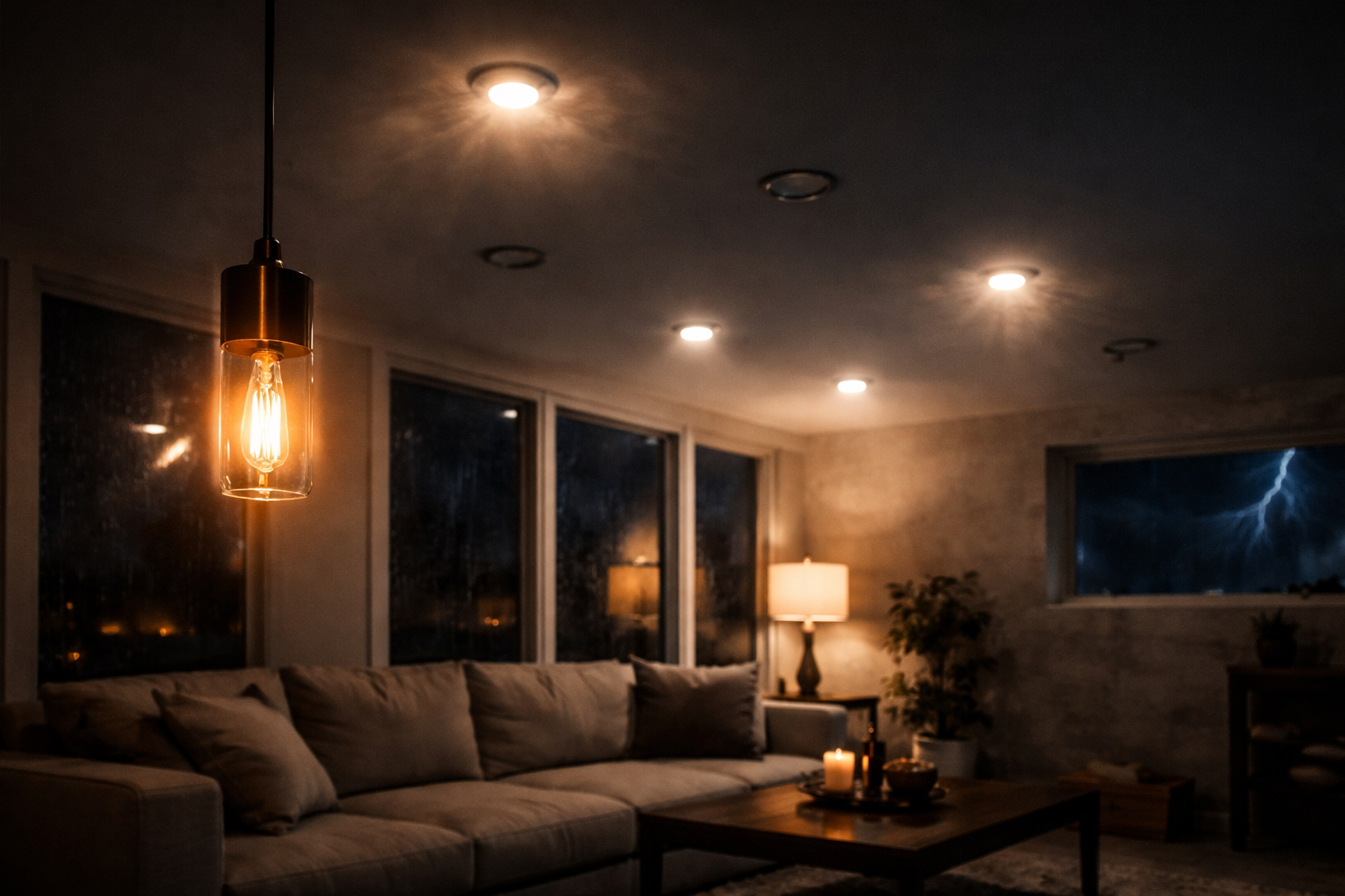 Flickering lights