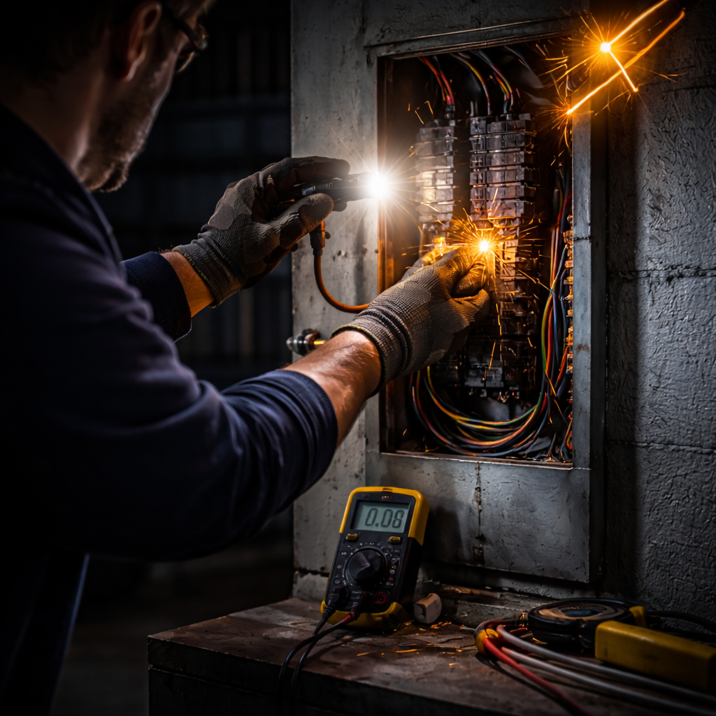 Emergency no power electrical repair service by Behr Electric