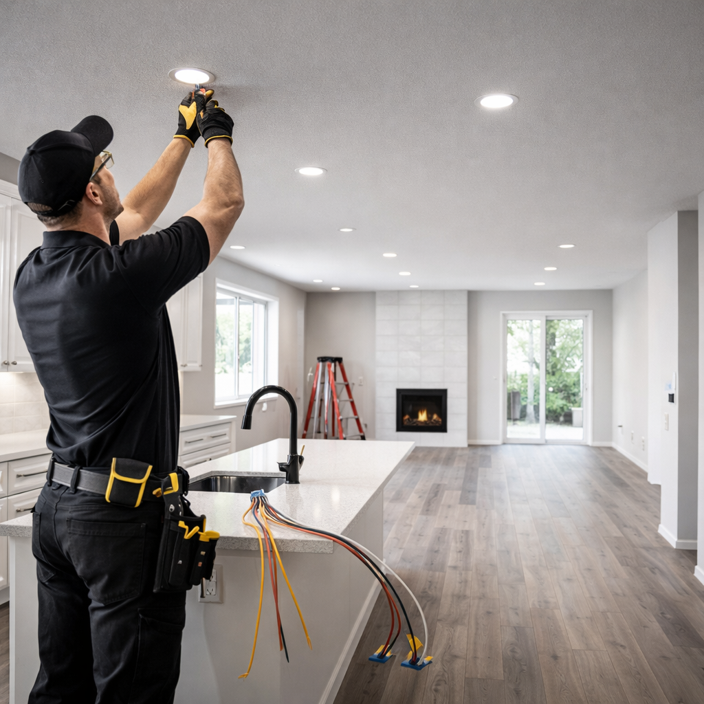 Whole home electrical service by Behr Electric