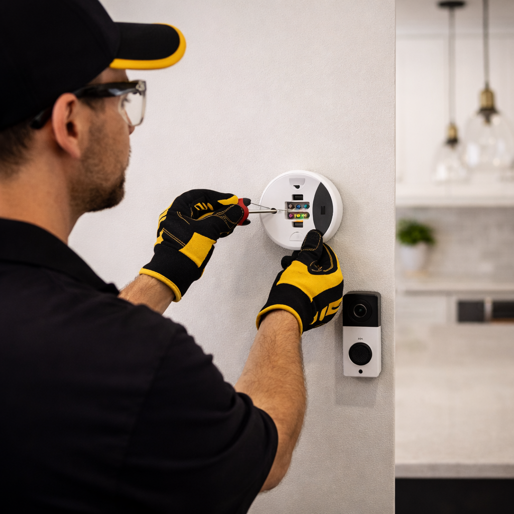 Smart home device installation by Behr Electric