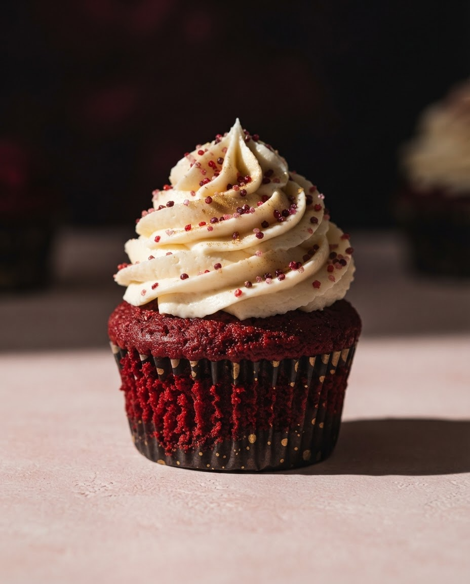 Scarlet Velvet Cupcake