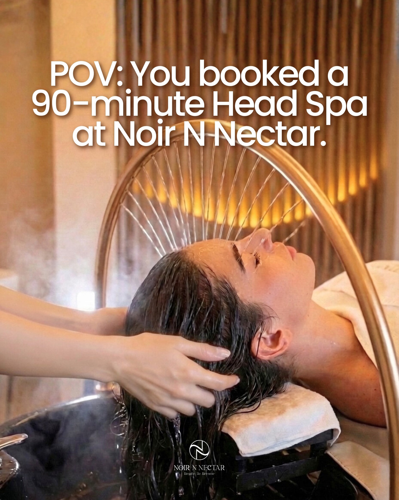 A high-quality comparison image showing a shampooed scalp.