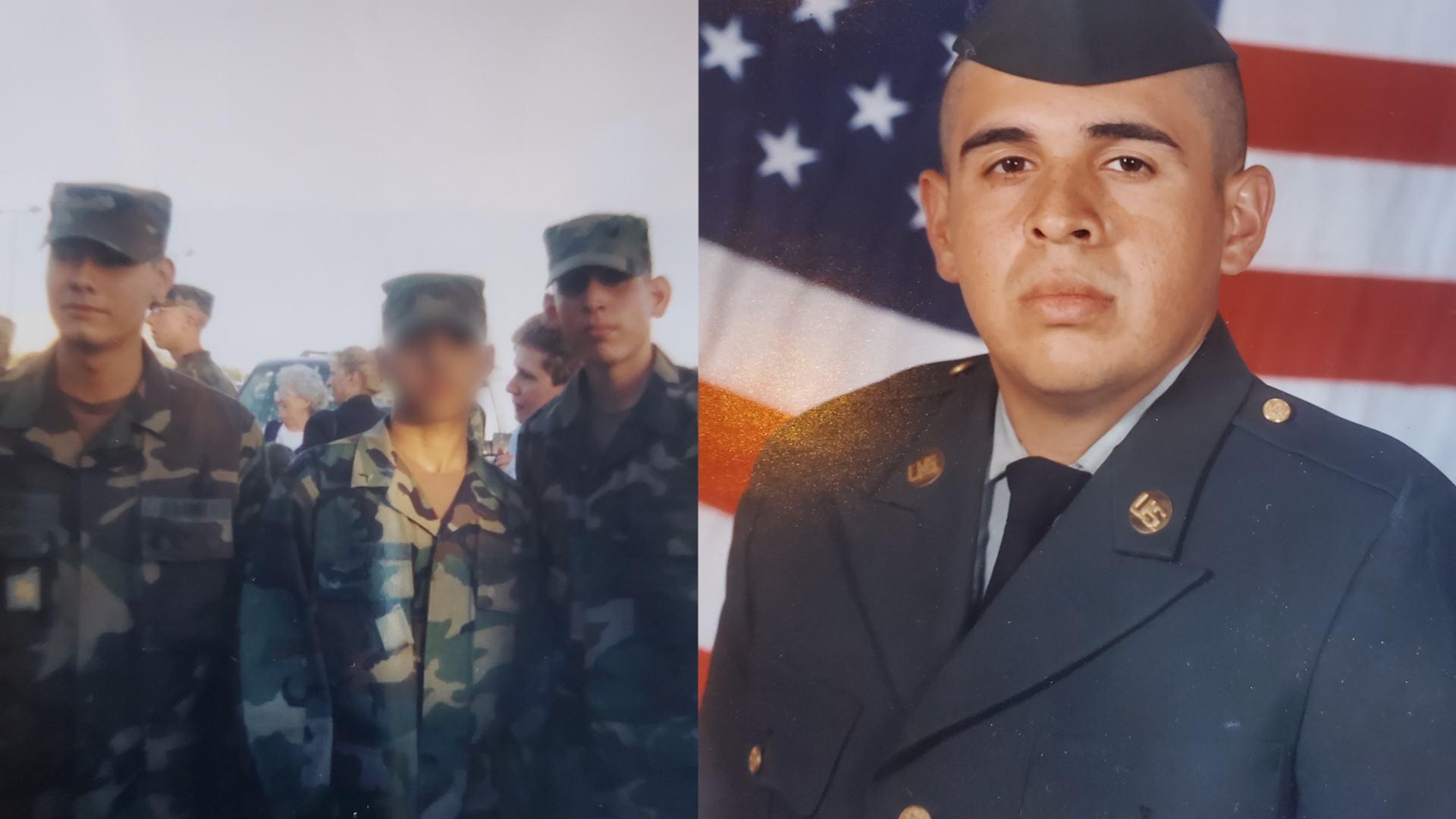 Pictures of Joel & Fernando, who both served in the Army