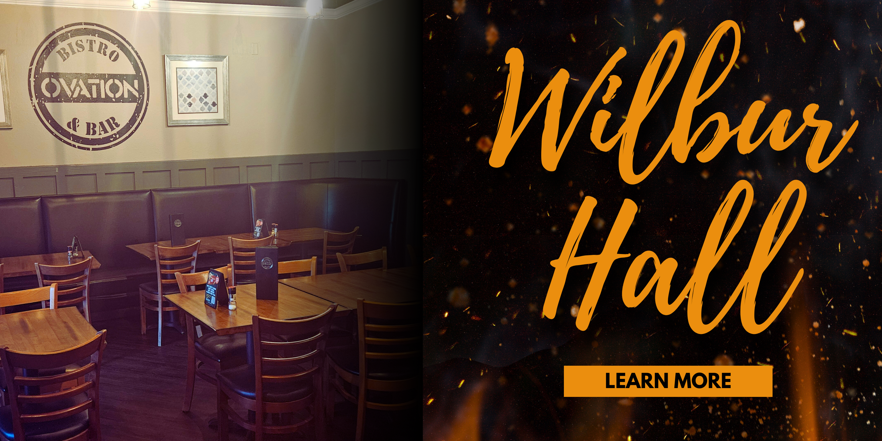 An inside look at Wilbur Hall Ovation's private dining space