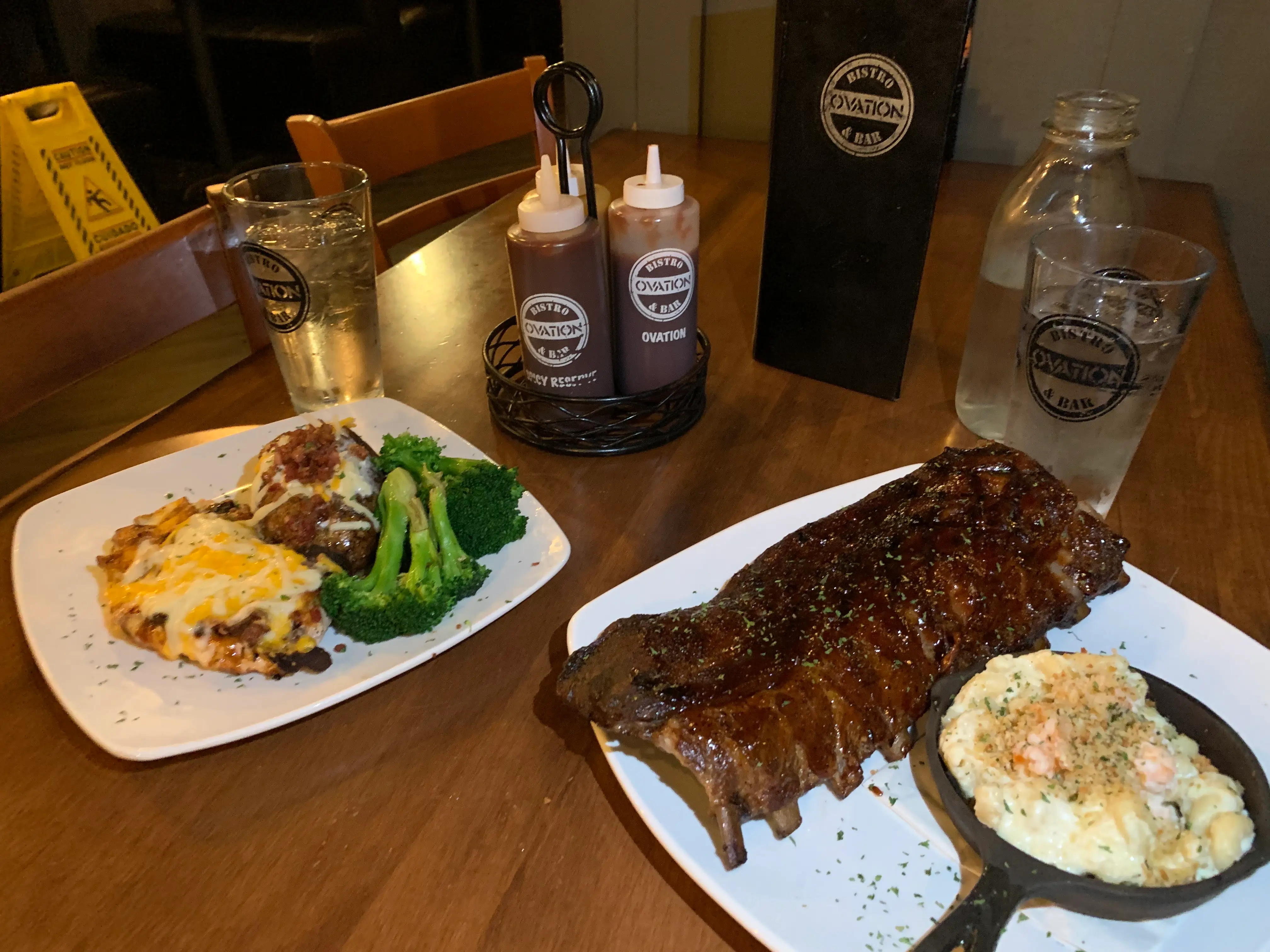 Catered meats from Ovation