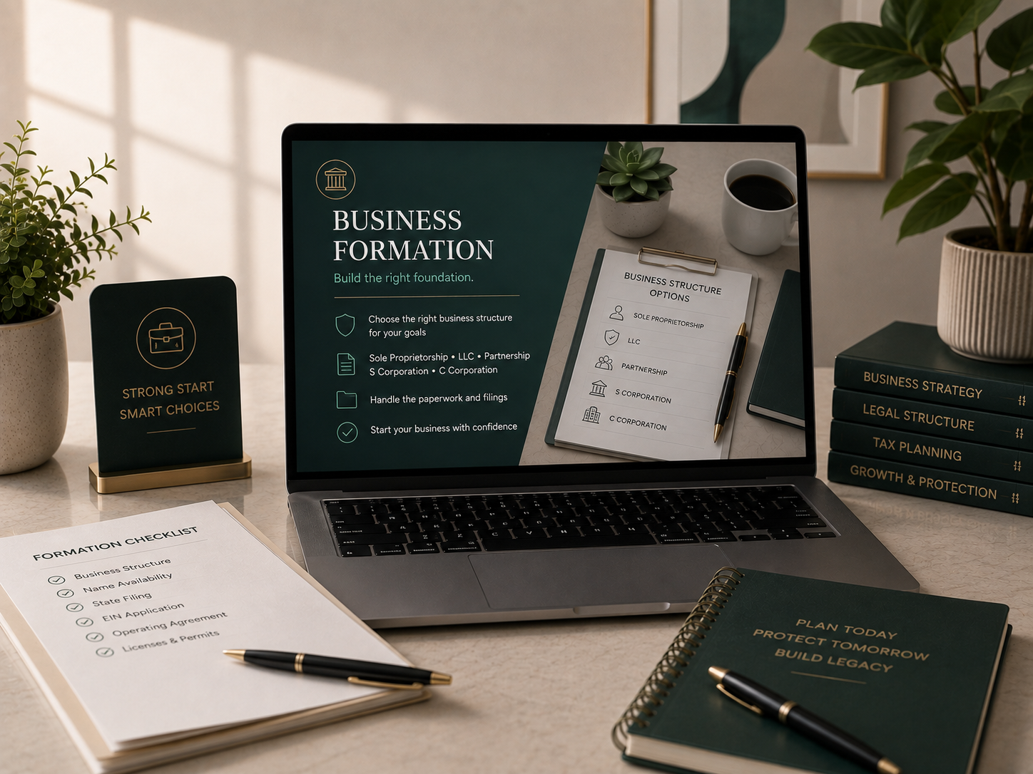 Business formation and entity set-up