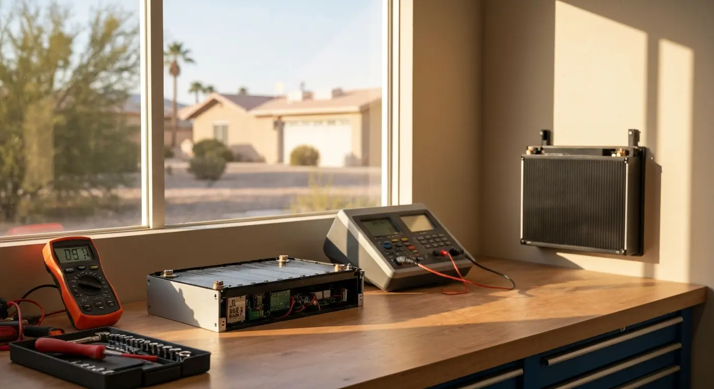 Battery storage system repair