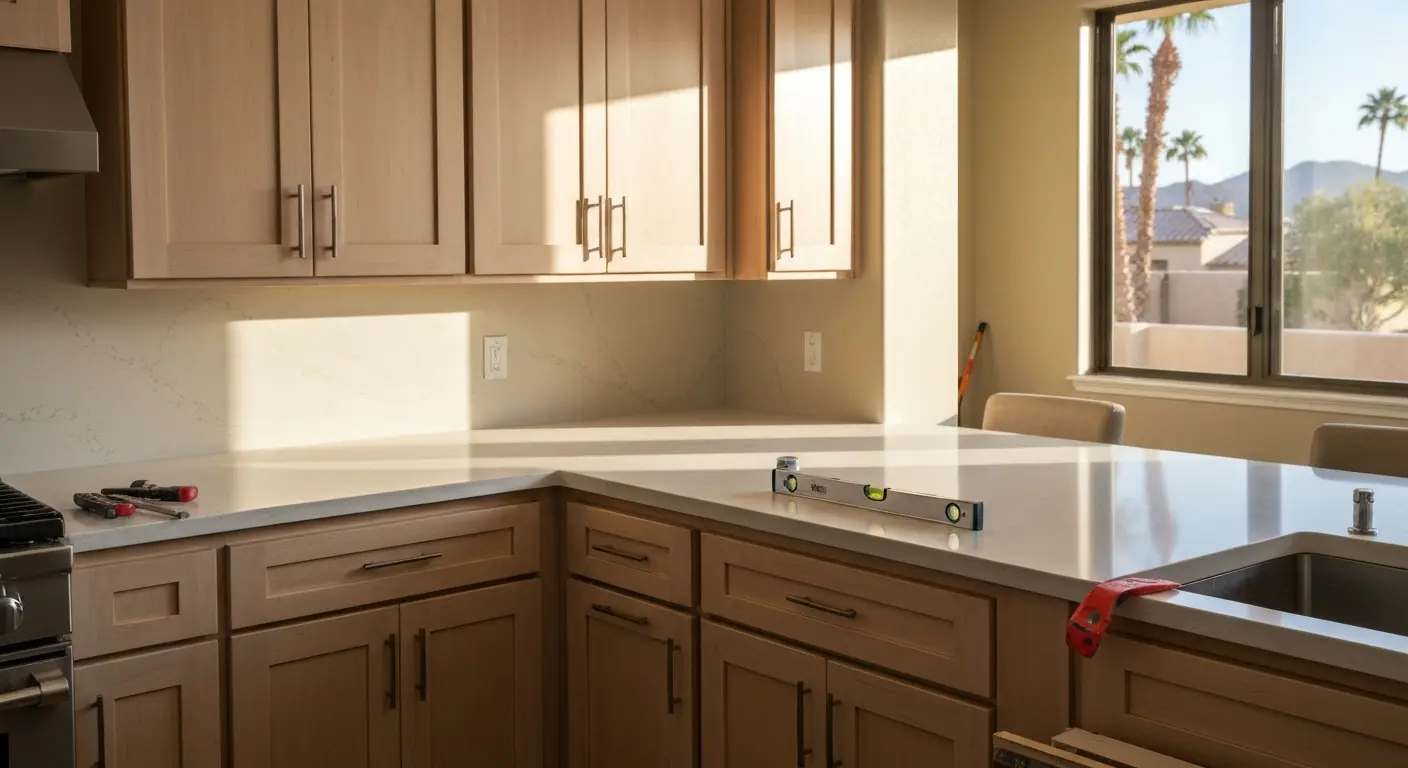 Cabinet and counter upgrade