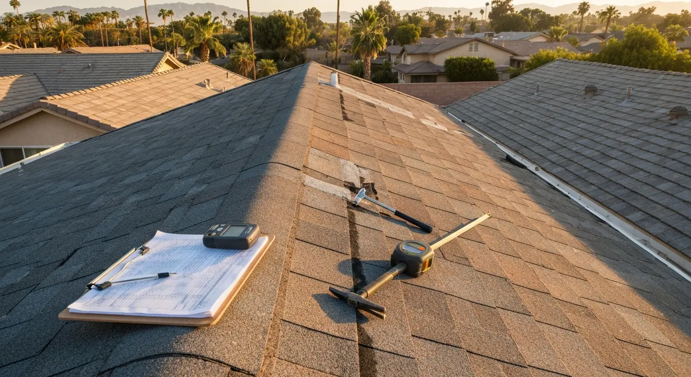 Roofing inspection