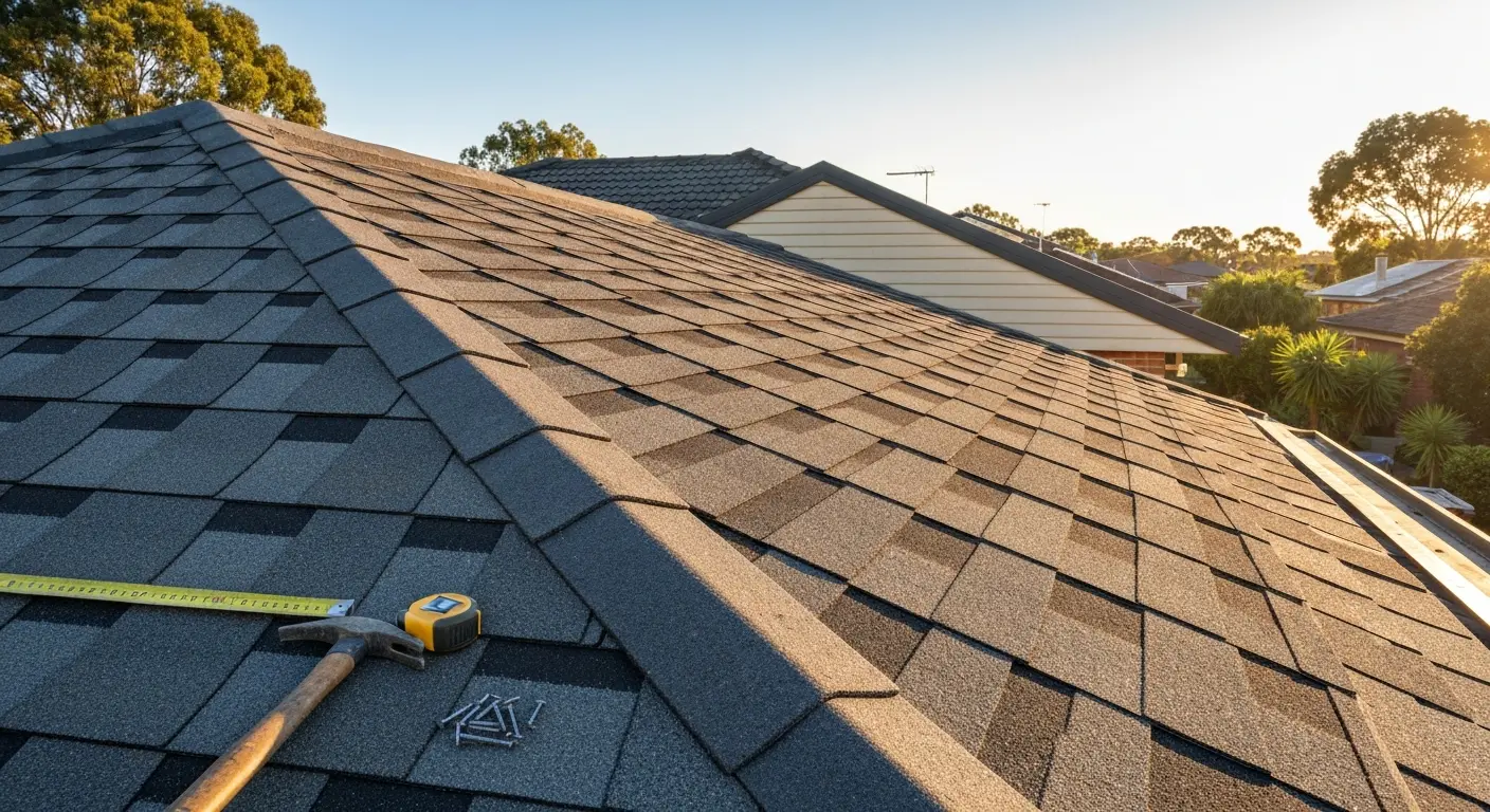 Roofing work