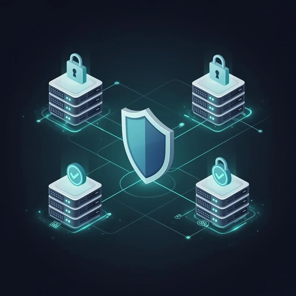 Progreda multi-cloud infrastructure with security shield