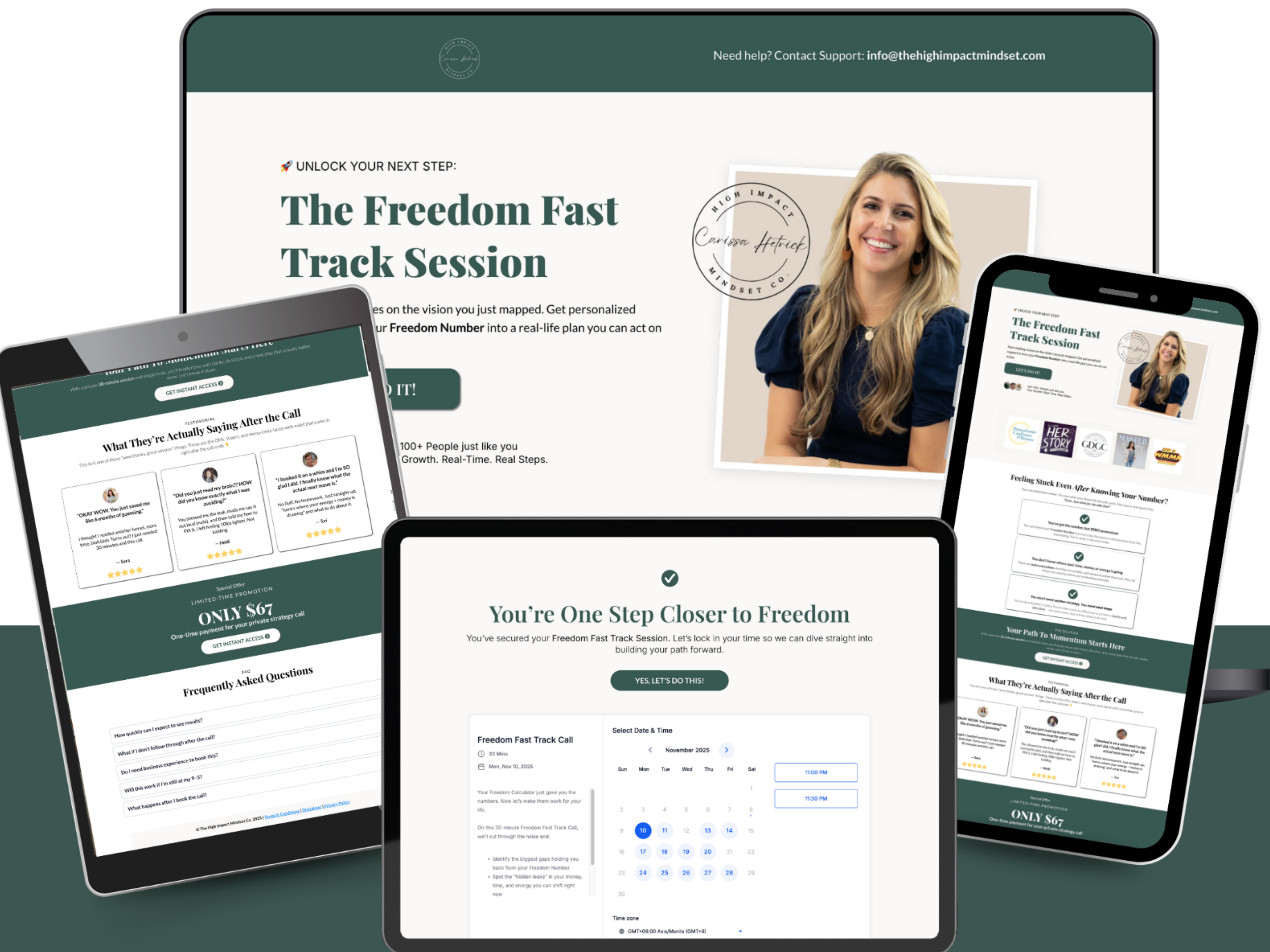 Booking Landing Page