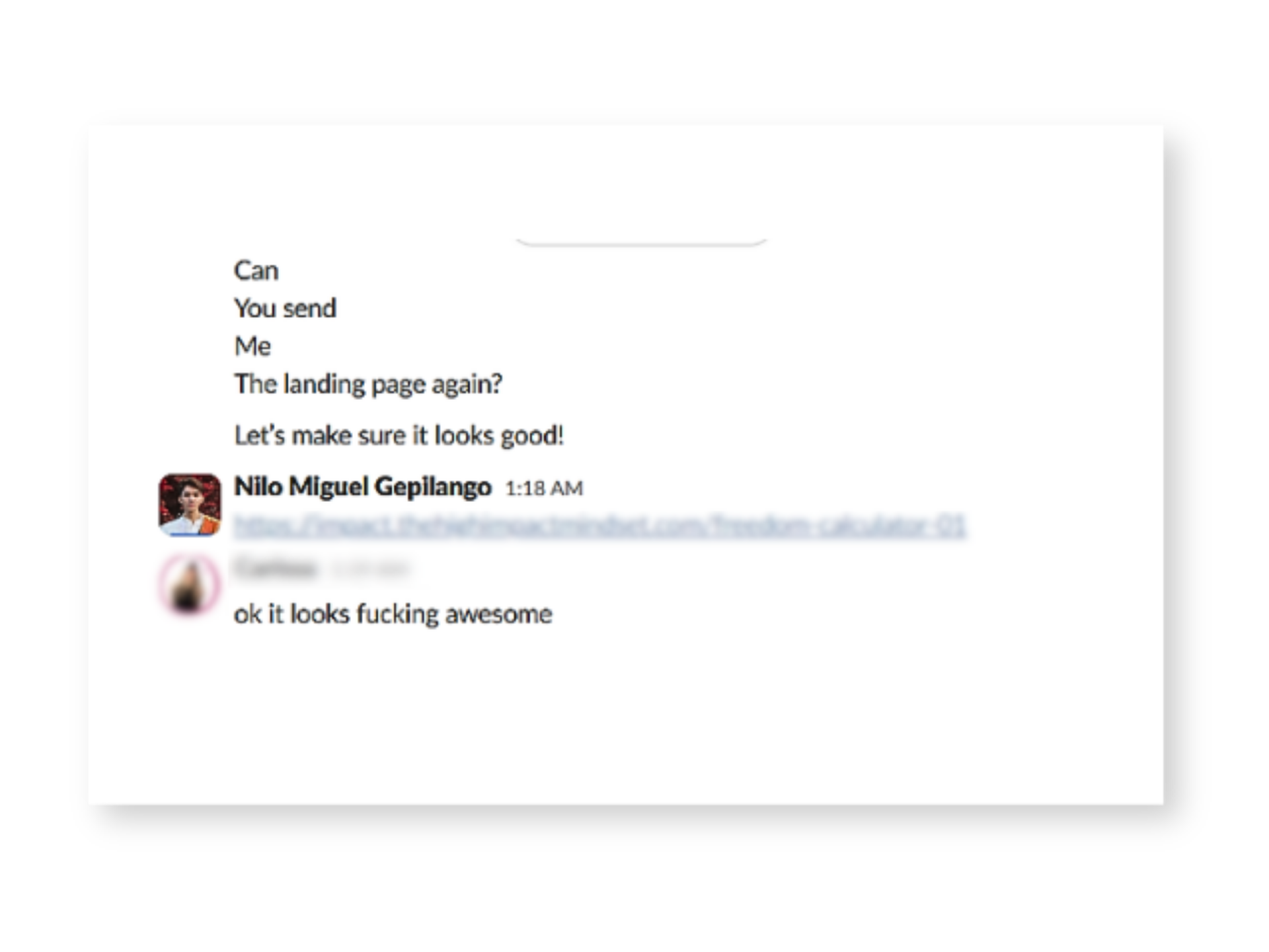 Testimonial