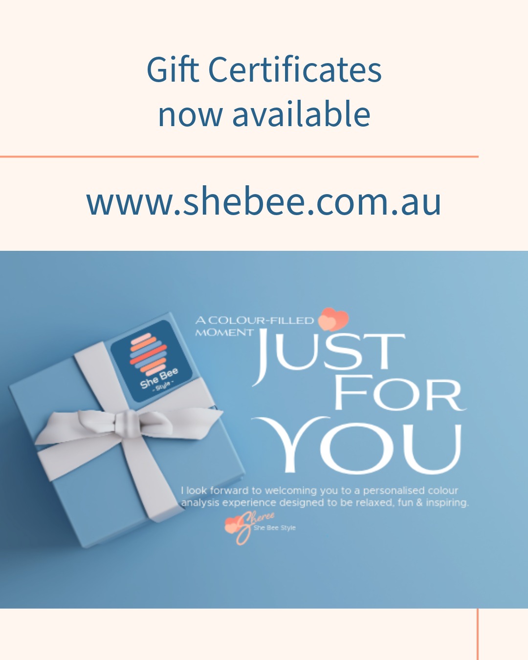 gift certificate bendigo women