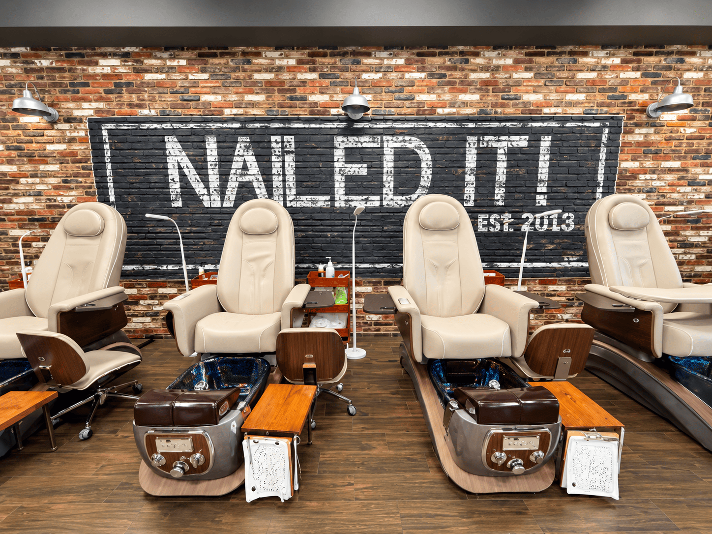 Inside Nailed It! Salon and Lashes on Precinct Line Rd in Colleyville